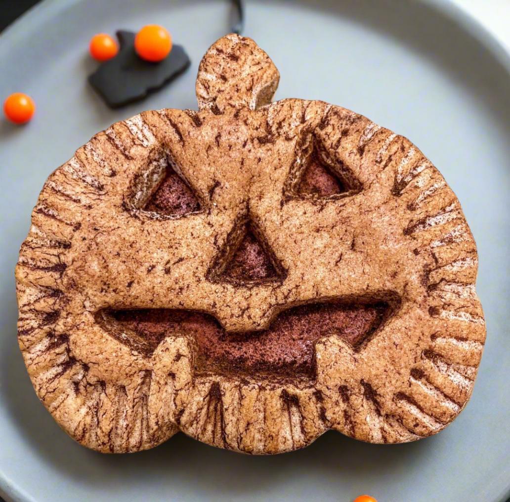 Primitive Halloween 4” Handmade Scented Jack O Lantern Cookie Choice Of Scents - The Primitive Pineapple Collection
