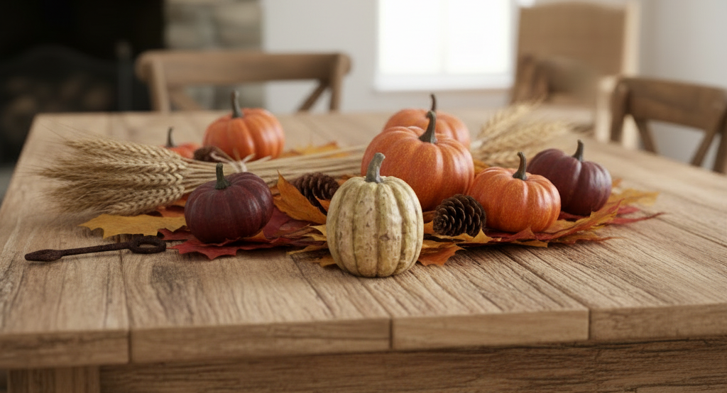 Primitive/Country 3.75" WHITE TALL PUMPKIN Ragon House - The Primitive Pineapple Collection