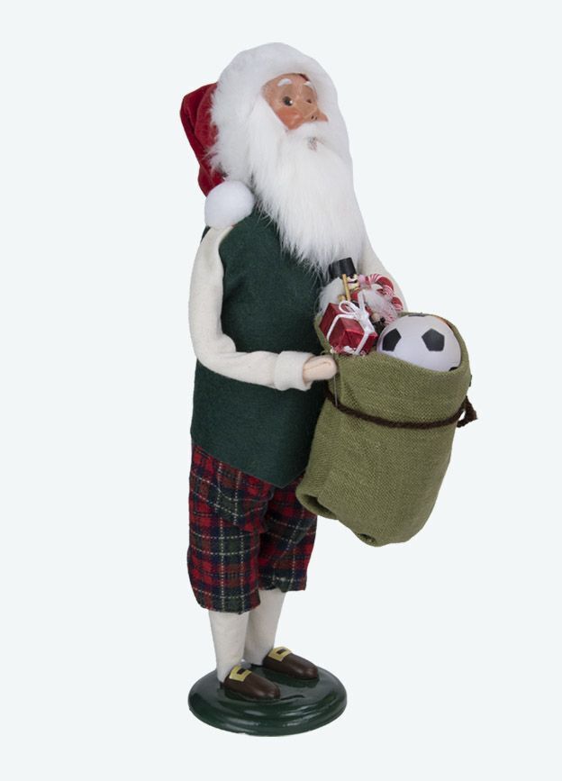 Primitive Colonial Byers Choice Christmas Santa with Sack 3221 Authorized Dealer - The Primitive Pineapple Collection