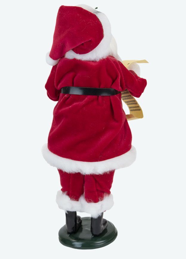 Primitive Colonial Byers Choice Christmas Red Velvet Santa Authorized Dealer - The Primitive Pineapple Collection