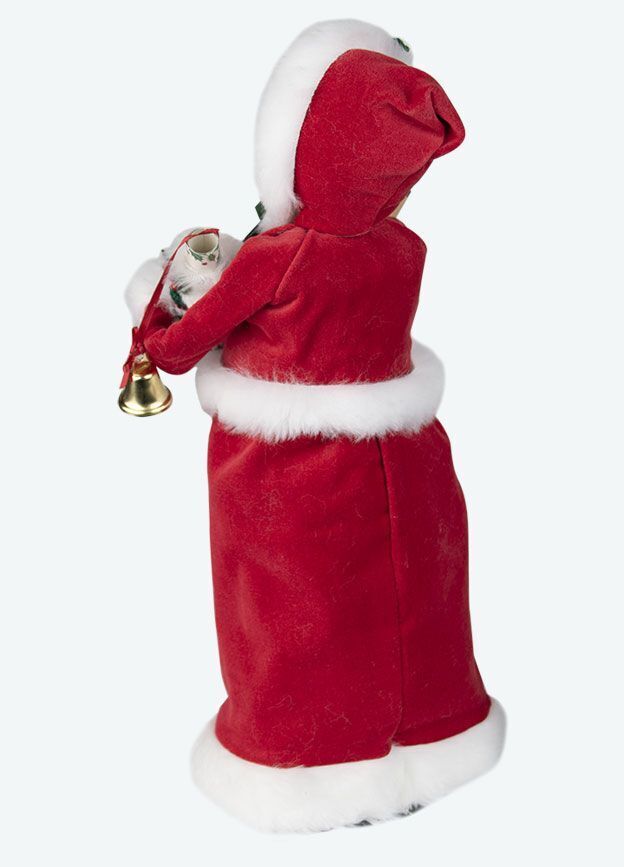 Byers Choice Carolers Christmas Classic Message Mrs Santa w/ Gifts ZBC79WB - The Primitive Pineapple Collection