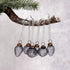 Handcrafted Christmas Handcrafted 1" Assorted Designs Glass Ornaments 6 pc Retro - The Primitive Pineapple Collection