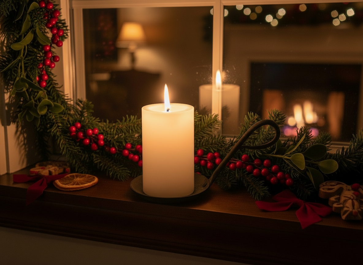 Primitive Farmhouse Antiqued Gray Jar Or Pillar Candle Holder - The Primitive Pineapple Collection