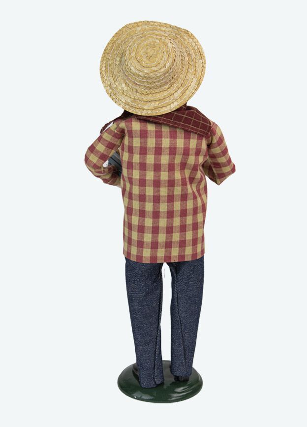 Byers Choice Carolers New 2022 Harvest Man Fruit Basket 4868M Authorized Dealer - The Primitive Pineapple Collection