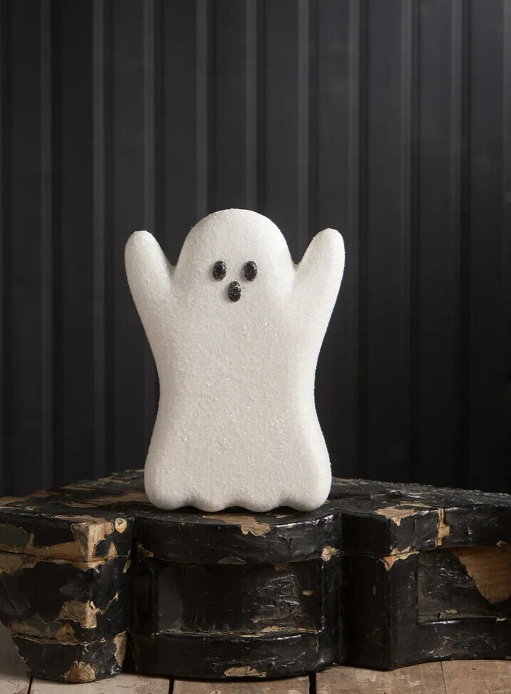 Bethany Lowe Halloween  Medium Peeps Ghost  Figure Retro PE1110