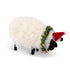 Primitive Christmas 4 Wool Sheep Santa Hat Wreath - The Primitive Pineapple Collection