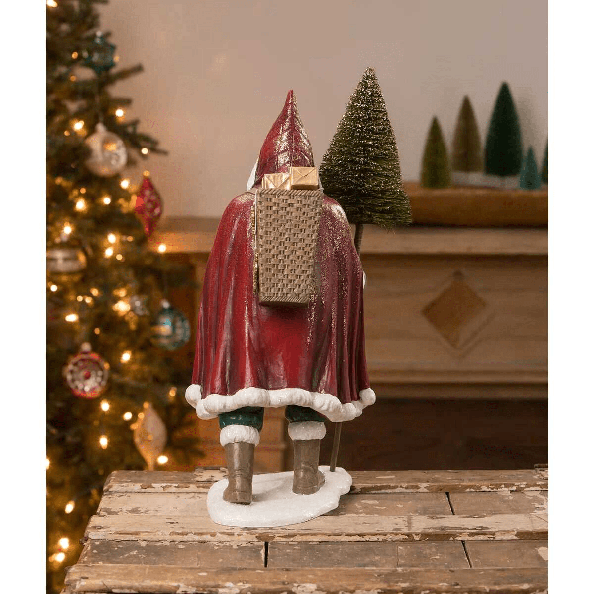 Bethany Lowe Christmas 19" Jewel-Tide Father Christmas Santa TD1146 g - The Primitive Pineapple Collection