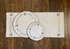 Primitive Christmas Stitched Sweet Dreams Candy Cane Runner 32" - The Primitive Pineapple Collection