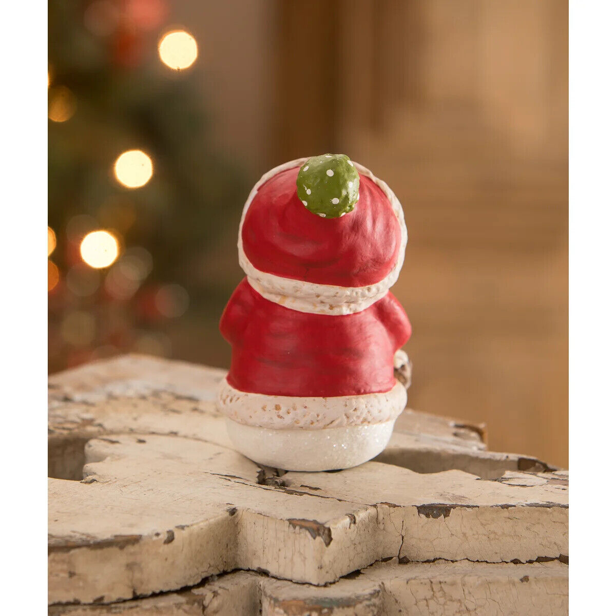 Bethany Lowe Christmas Michelle Allen Snuggle up in Coat Snowman MA1362