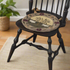 Primitive Farmhouse Willow & Sheep Hooked Chair Pad 14.5" - The Primitive Pineapple Collection