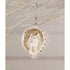 Bethany Lowe Christmas White Deer Pinecone Indent Ornament LC9583 - The Primitive Pineapple Collection