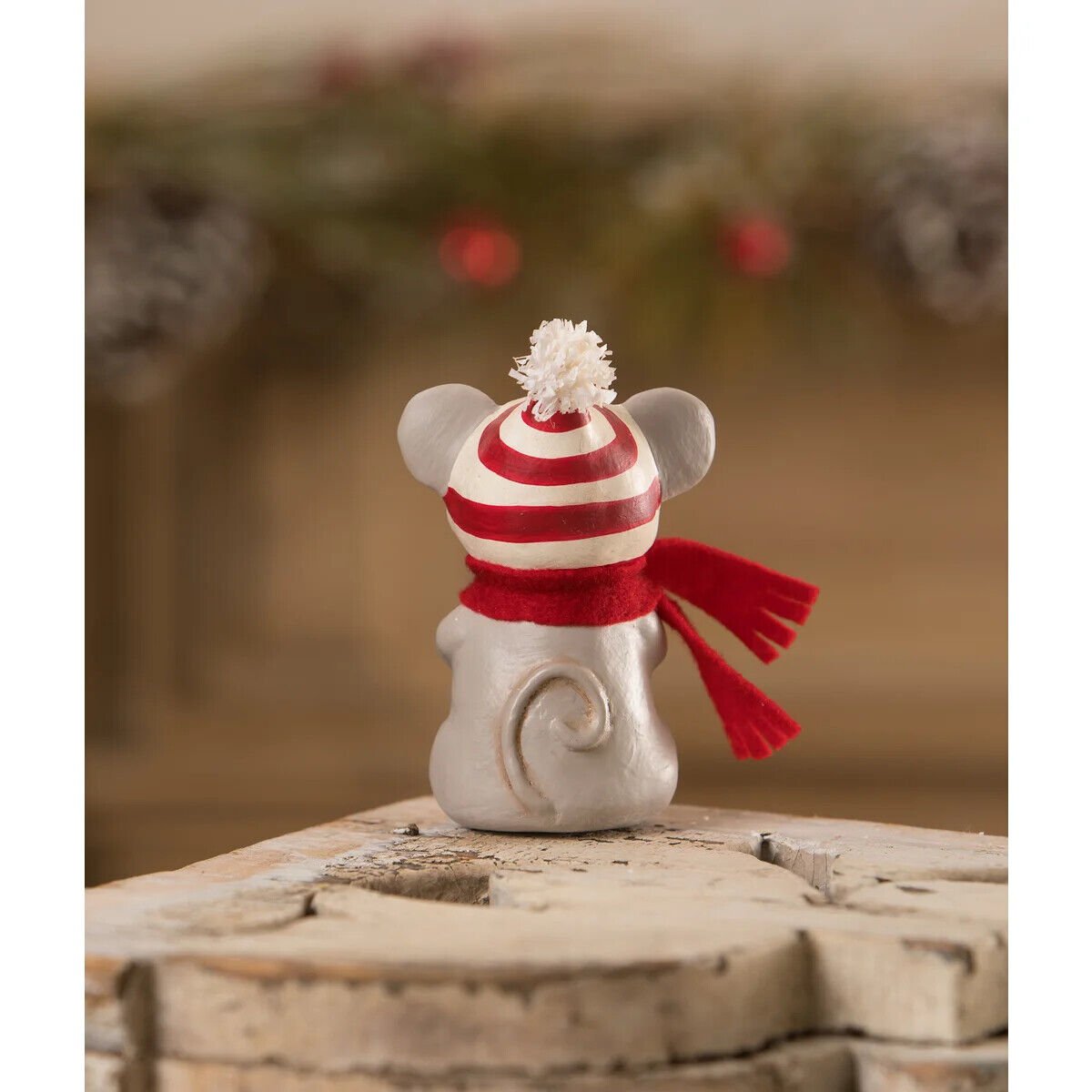 Bethany Lowe Christmas Starlight The Christmas Mouse MA1068 - The Primitive Pineapple Collection