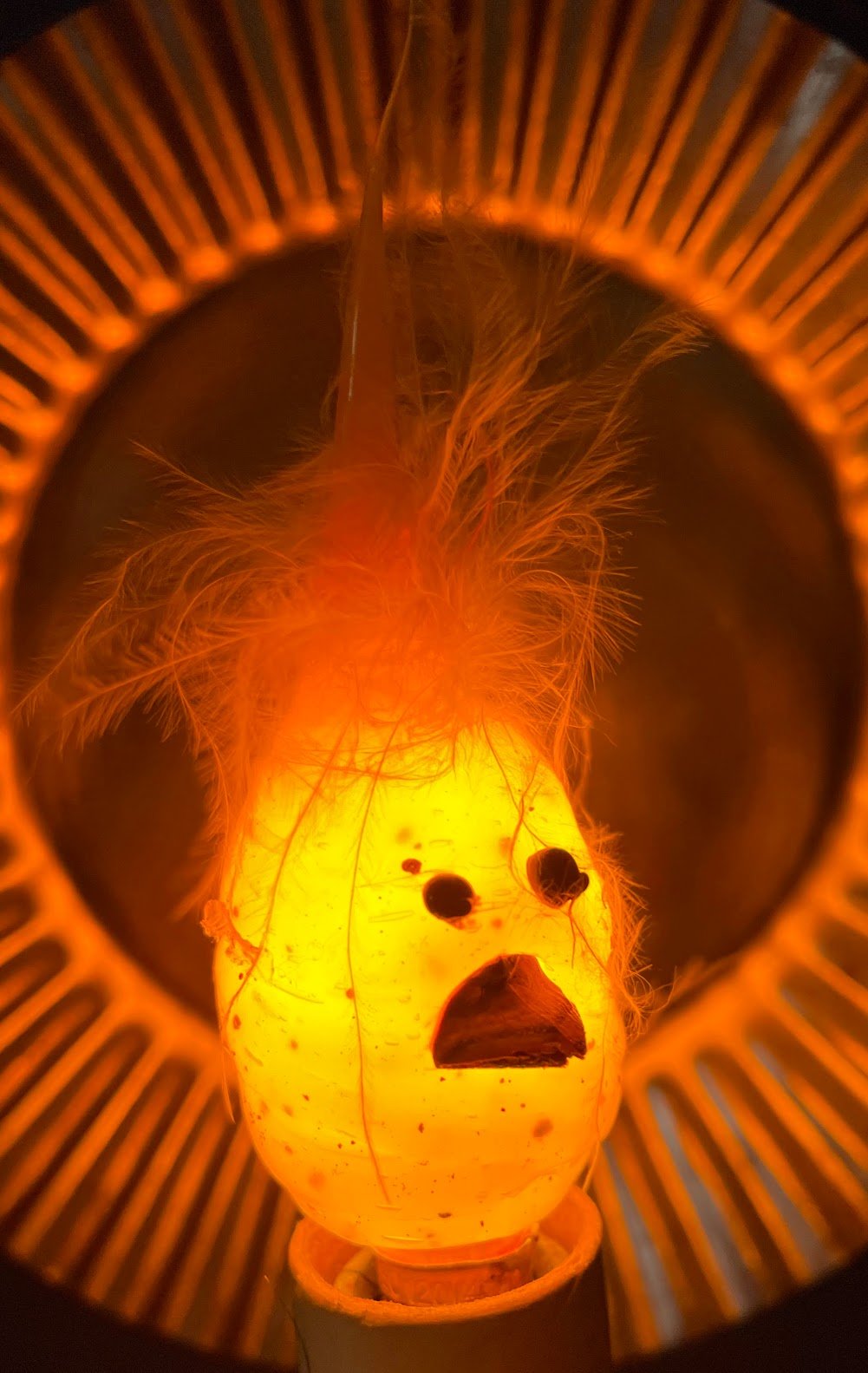 Spring Easter Whimsical Hand-dipped Easter Chester Chick Bulb Silicone Bulb - The Primitive Pineapple Collection