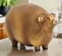 Primitive Farmhouse Folk Art Pig Block Shelf Sitter 4" - The Primitive Pineapple Collection