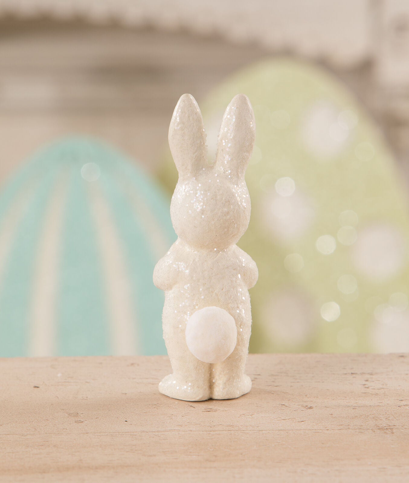 Bethany Lowe Easter Spring Chatty Sparkle Bunny TD1131 - The Primitive Pineapple Collection