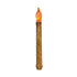 Primitive/Country 9" Burnt Ivory Flicker Taper Candle Timer - The Primitive Pineapple Collection