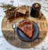 Primitive Farmhouse Reclaimed Wood 14" Charger Plate Riser Display Reproduction - The Primitive Pineapple Collection