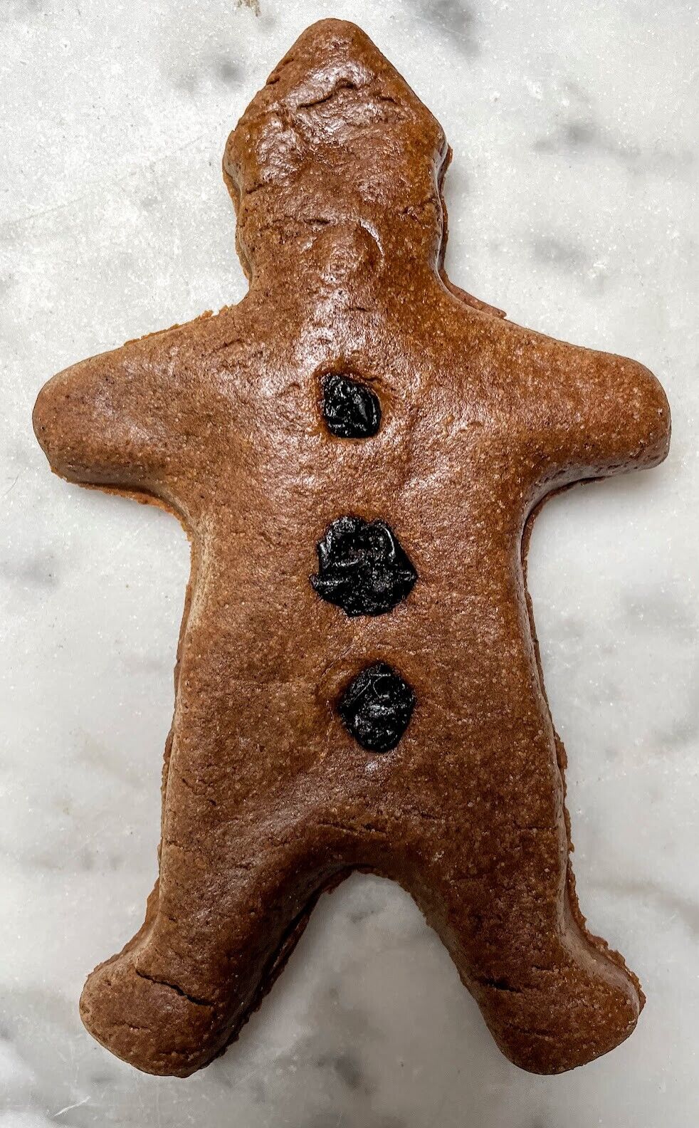 Primitive Farmhouse Vintage look 3pc Gingerbread Men Cookies w/ Raisins Christmas - The Primitive Pineapple Collection