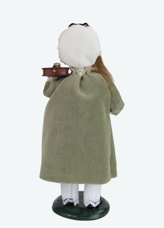 Primitive Colonial Byers Choice 2023 Colonial Girl w/ Violin Authorized Dealer - The Primitive Pineapple Collection