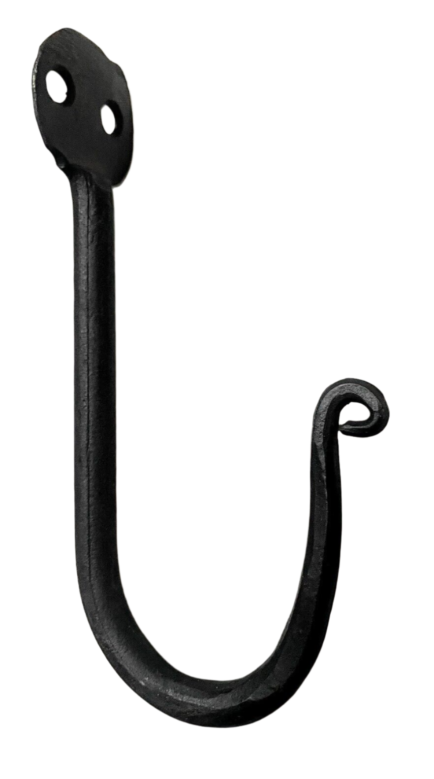 Primitive Colonial Wrought Iron 5." Cabin Black Hook - The Primitive Pineapple Collection