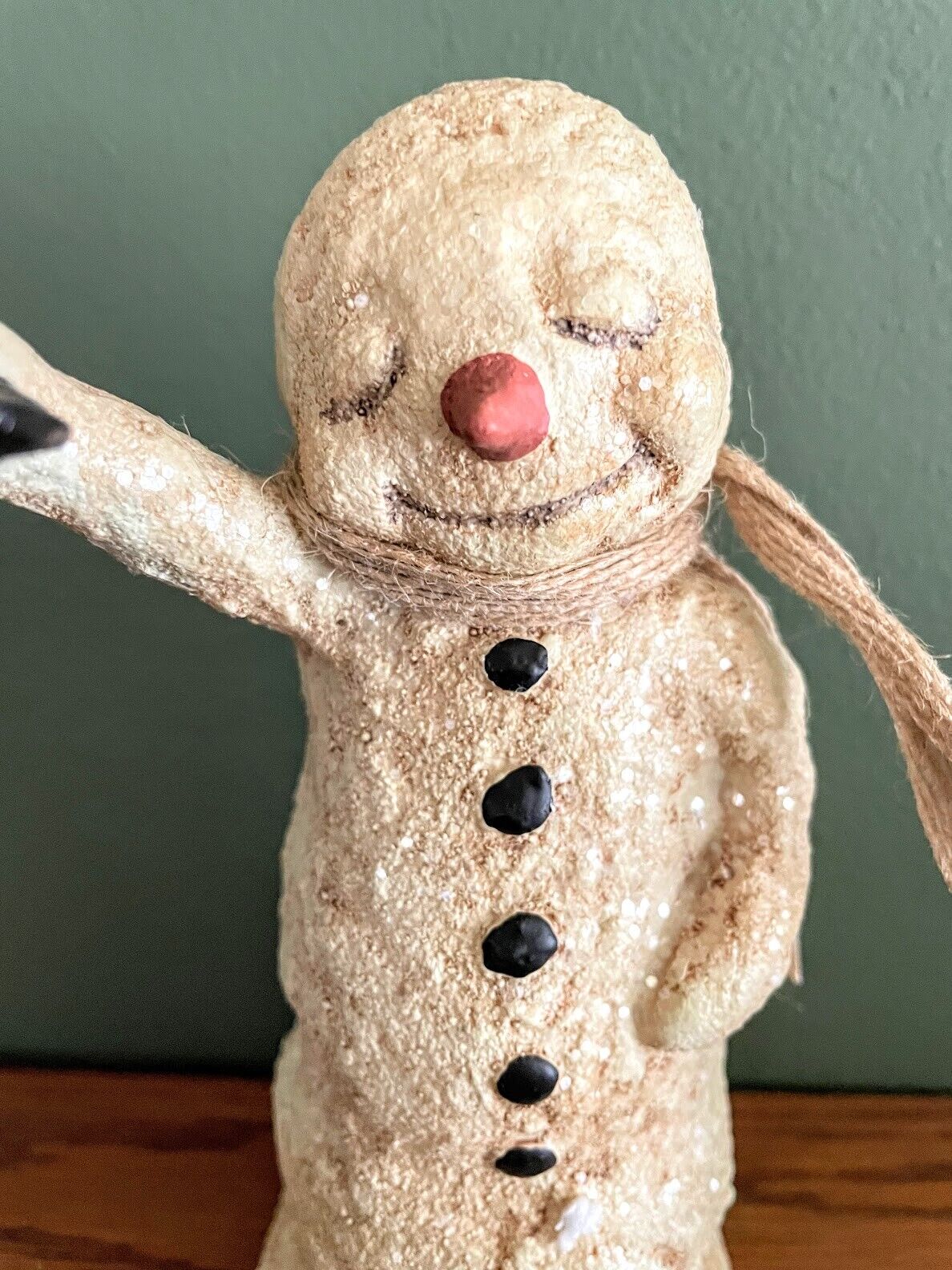ESC and Company RETIRED Christmas Good Day Sam Snowman w/ Top Hat 66079 - The Primitive Pineapple Collection