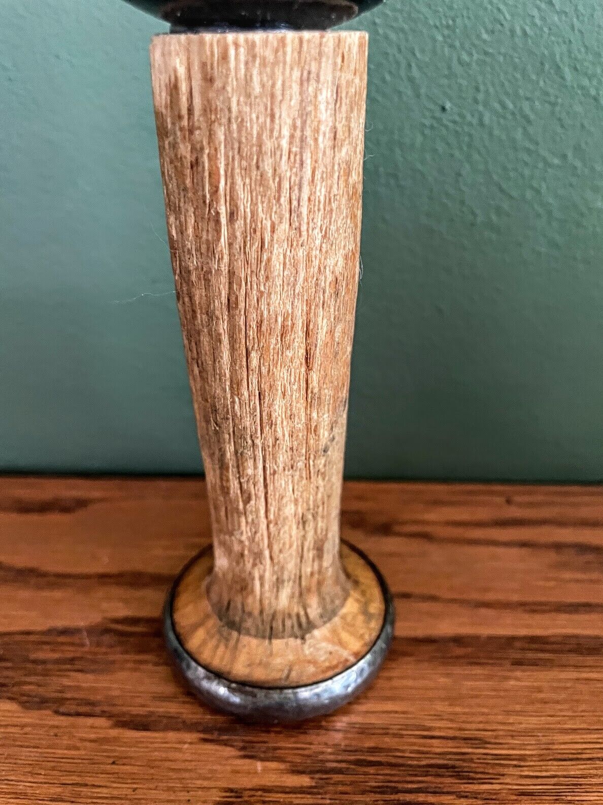 Primitive 9.5" Vintage Spool Light w/ Silicone dip Candle Bulb Remote Control - The Primitive Pineapple Collection