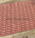 Primitive Packville Rose Cranberry Linen Color 34" Square Table Topper - The Primitive Pineapple Collection