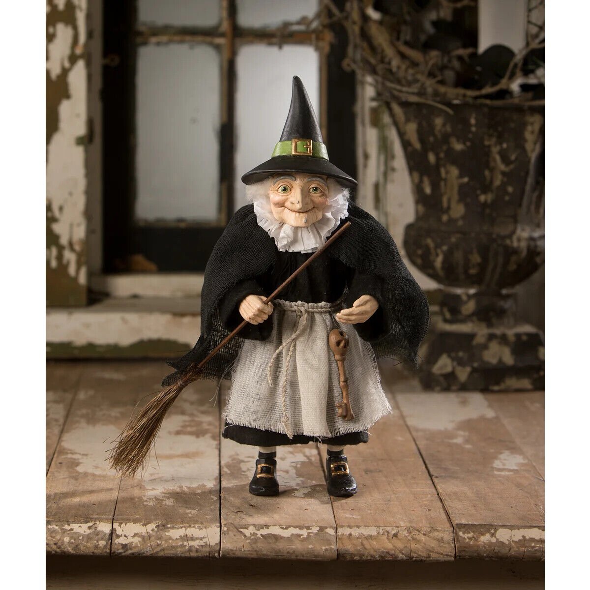 Bethany Lowe Halloween New 2023 Poseable Witch 12" TD2224 - The Primitive Pineapple Collection