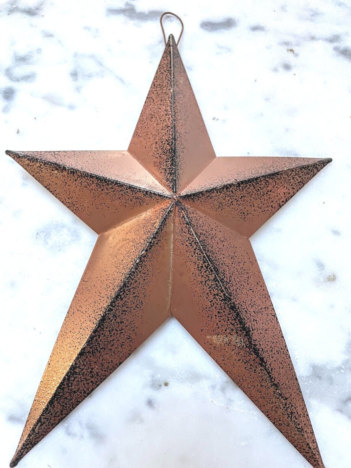 Primitive Farmhouse Country Rustic Tin Primitive Star 8" Wall Decor - The Primitive Pineapple Collection