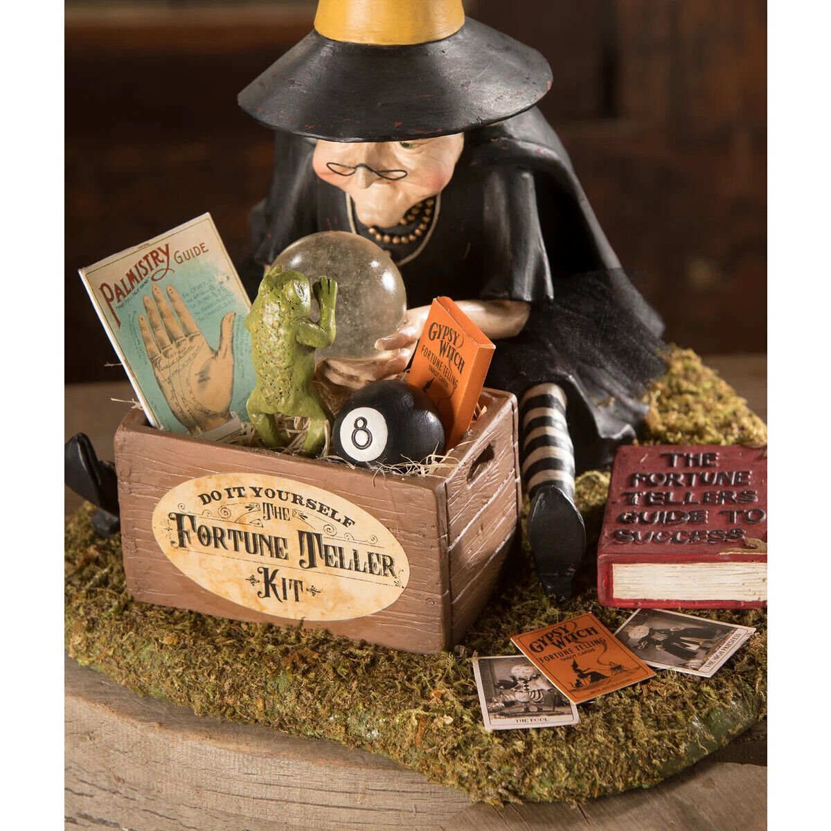 Bethany Lowe Halloween Fortune Teller Witch TD0063 - The Primitive Pineapple Collection