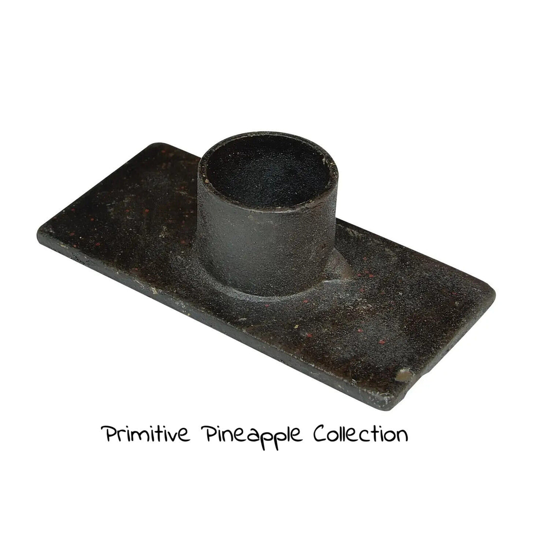 Primitive Country Simple Metal Taper Candle Holder