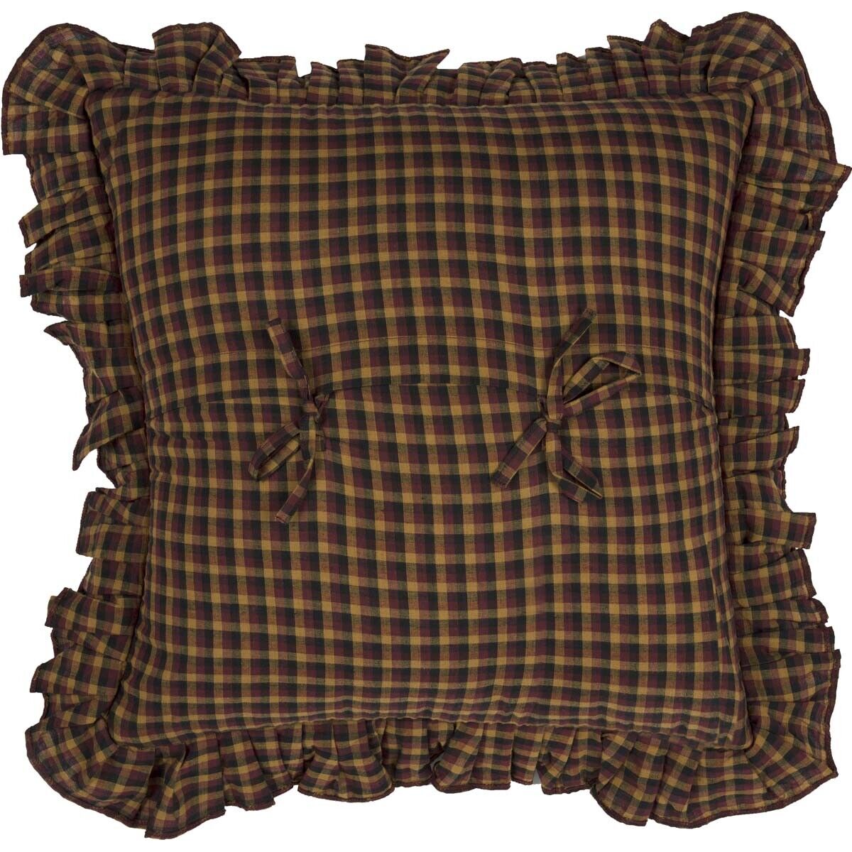 Primitive Farmhouse Heritage Farms Baa Baa Blessings Pillow w/ Fill 16x16" - The Primitive Pineapple Collection