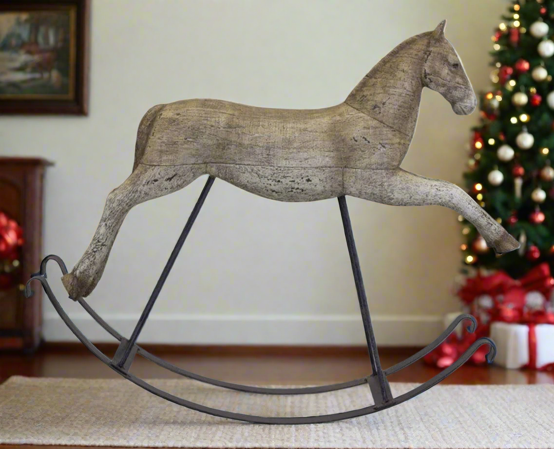 Primitive rocking horse shop