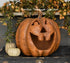 Halloween Fall Ragon House Collectable 14” Orange Big Mouth Pumpkin Luminary - The Primitive Pineapple Collection