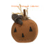 Primitive Farmhouse Halloween Fabric Jack O Lantern Pumpkin with Mouse 6.5" - The Primitive Pineapple Collection