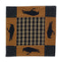 Primitive Farmhouse 12" Prairie Candle Mat with Crow Back and Mustard Color - The Primitive Pineapple Collection