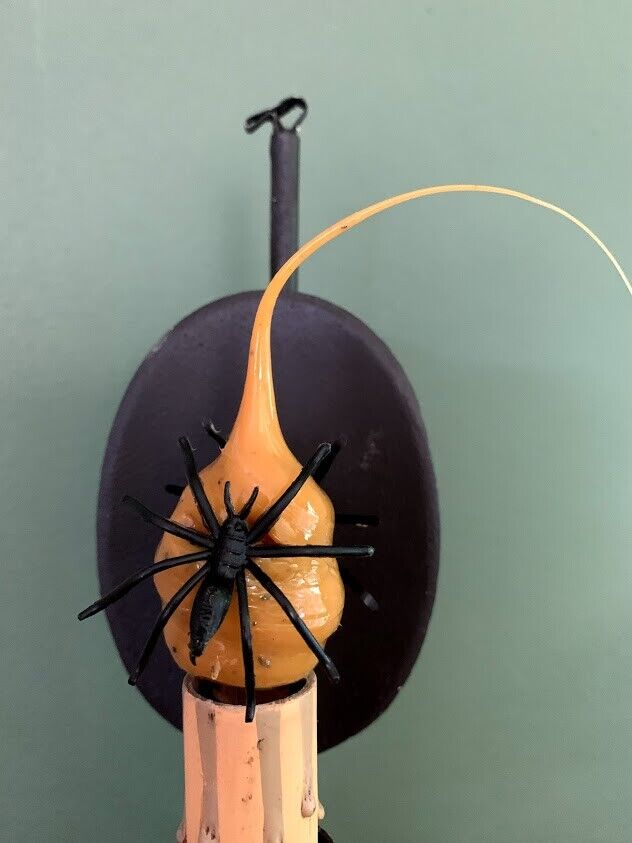 Primitive Farmhouse Halloween Harvest Spider Scented Silicone Dipped Light Bulb - The Primitive Pineapple Collection