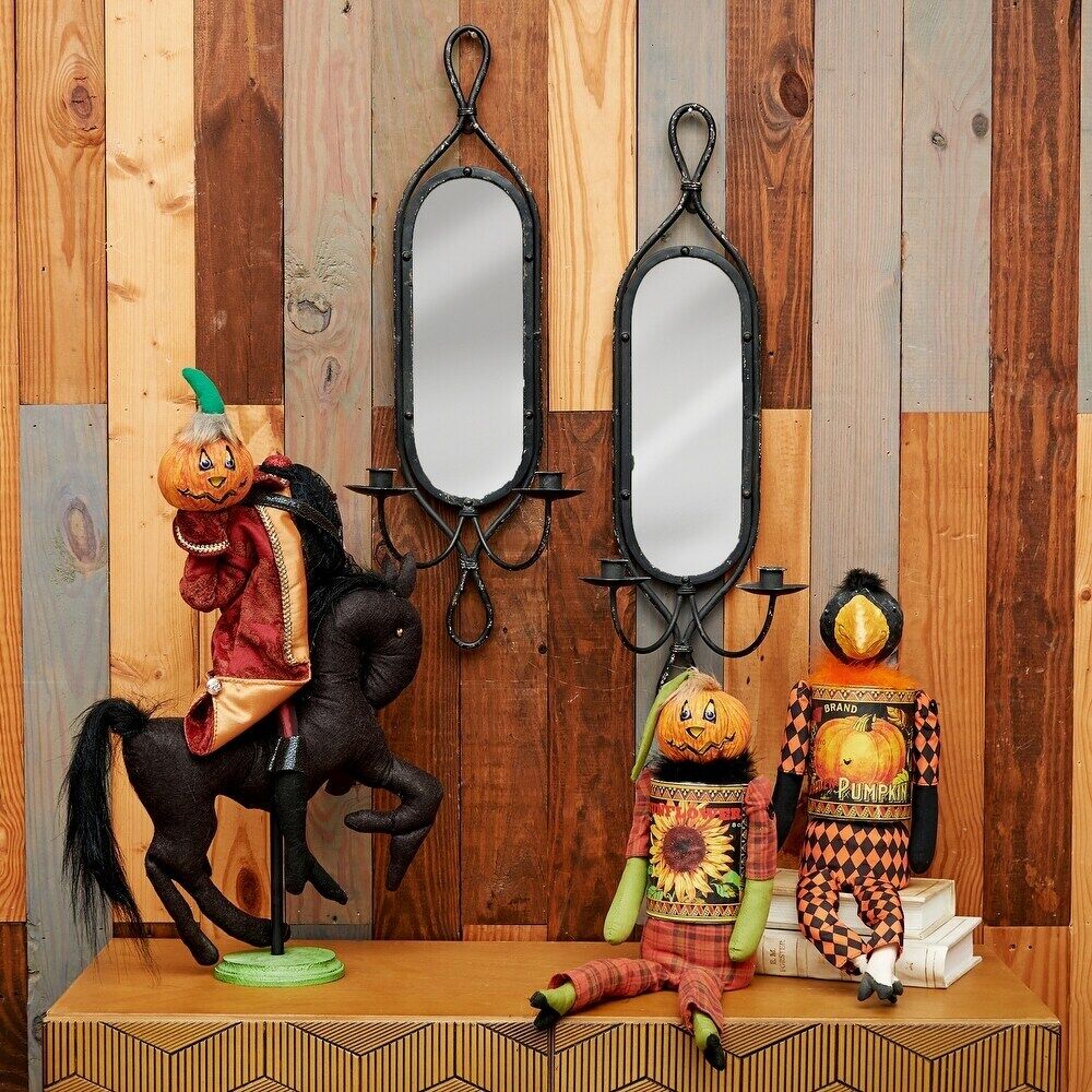 Halloween Gathered Traditions 21" Andre Headless Horseman Folk Art Doll - The Primitive Pineapple Collection