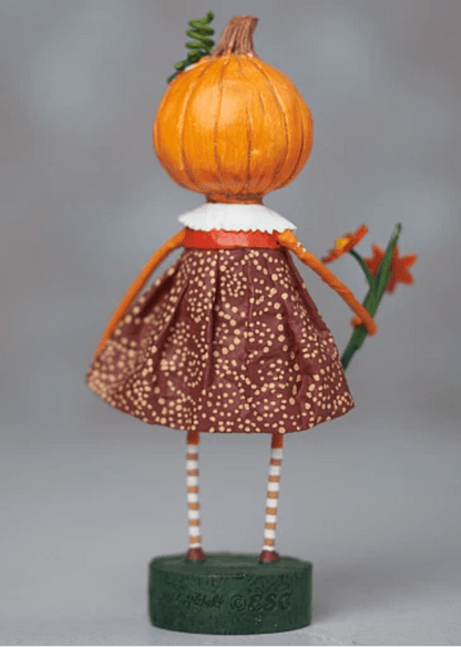ESC and Company Halloween Pumpkin Spice Girl By Lori Mitchell 15522 - The Primitive Pineapple Collection