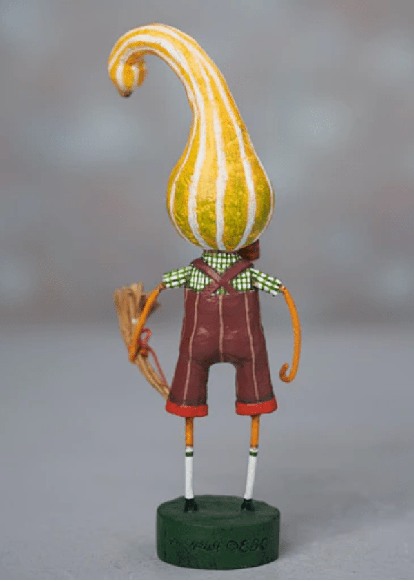 ESC and Company Halloween Gourdy Trick Or Treat Boy By Lori Mitchell 15523 - The Primitive Pineapple Collection