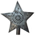 Primitive Rustic 8" Punched Tin Christmas Tree Star - The Primitive Pineapple Collection