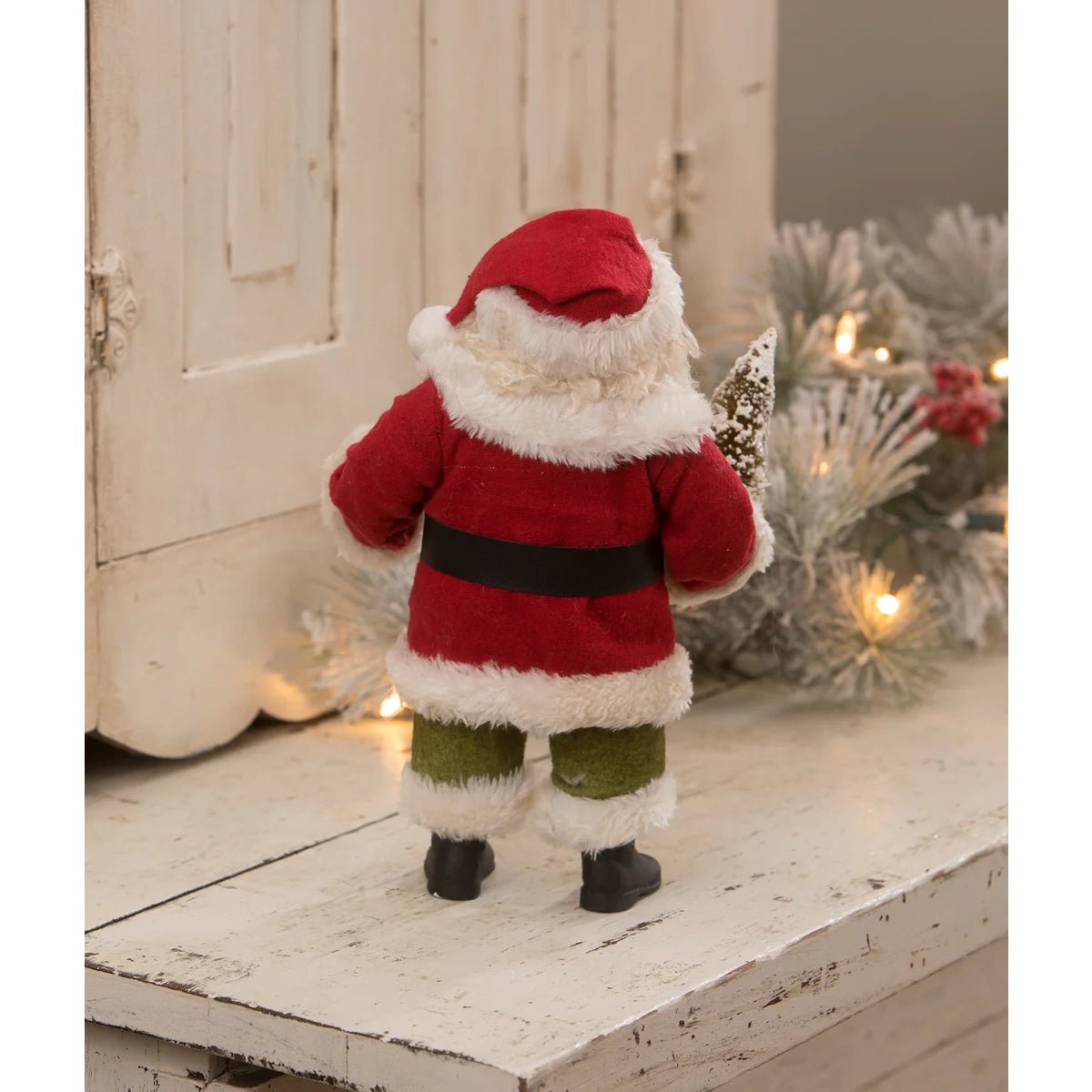 Bethany Lowe Christmas Vintage Poseable Kris Kringle TD1184 - The Primitive Pineapple Collection