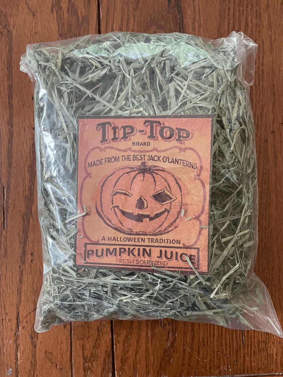 Primitive/Colonial Primitive Fall Autumn Pumpkin Grass Bowl Filler - The Primitive Pineapple Collection