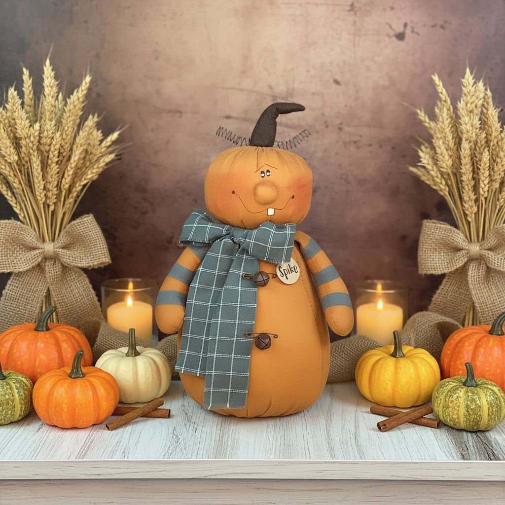 Honey and Me Halloween Spike the Goofy Jack-O-Lantern F23506 - The Primitive Pineapple Collection