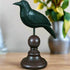 Primitive Country Rustic Black Crow Raven on Spindle - The Primitive Pineapple Collection