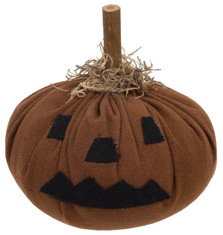 Halloween Fall Primitive Stuffed Mini Primitive Jack O Lanterns 3 pc 5" - The Primitive Pineapple Collection