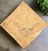 Primitive Handmade Tea Towel/Basket Liner Farm Fresh Apples Stitched Design - The Primitive Pineapple Collection