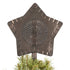 Primitive Country Punched Tin Large Christmas Tree Star Topper USA - The Primitive Pineapple Collection