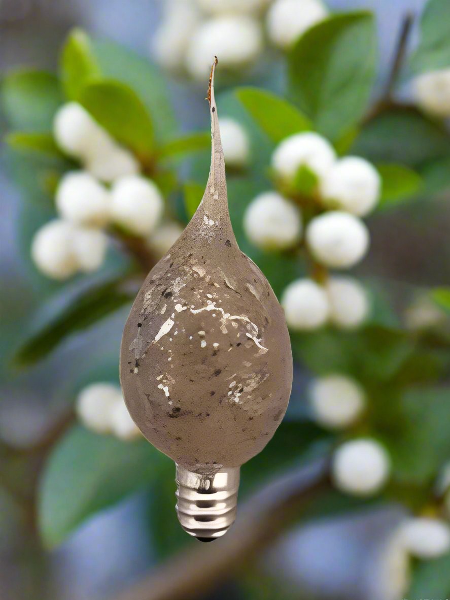 Primitive Handcrafted Bayberry Scented 4 watt Silicone Light Bulb