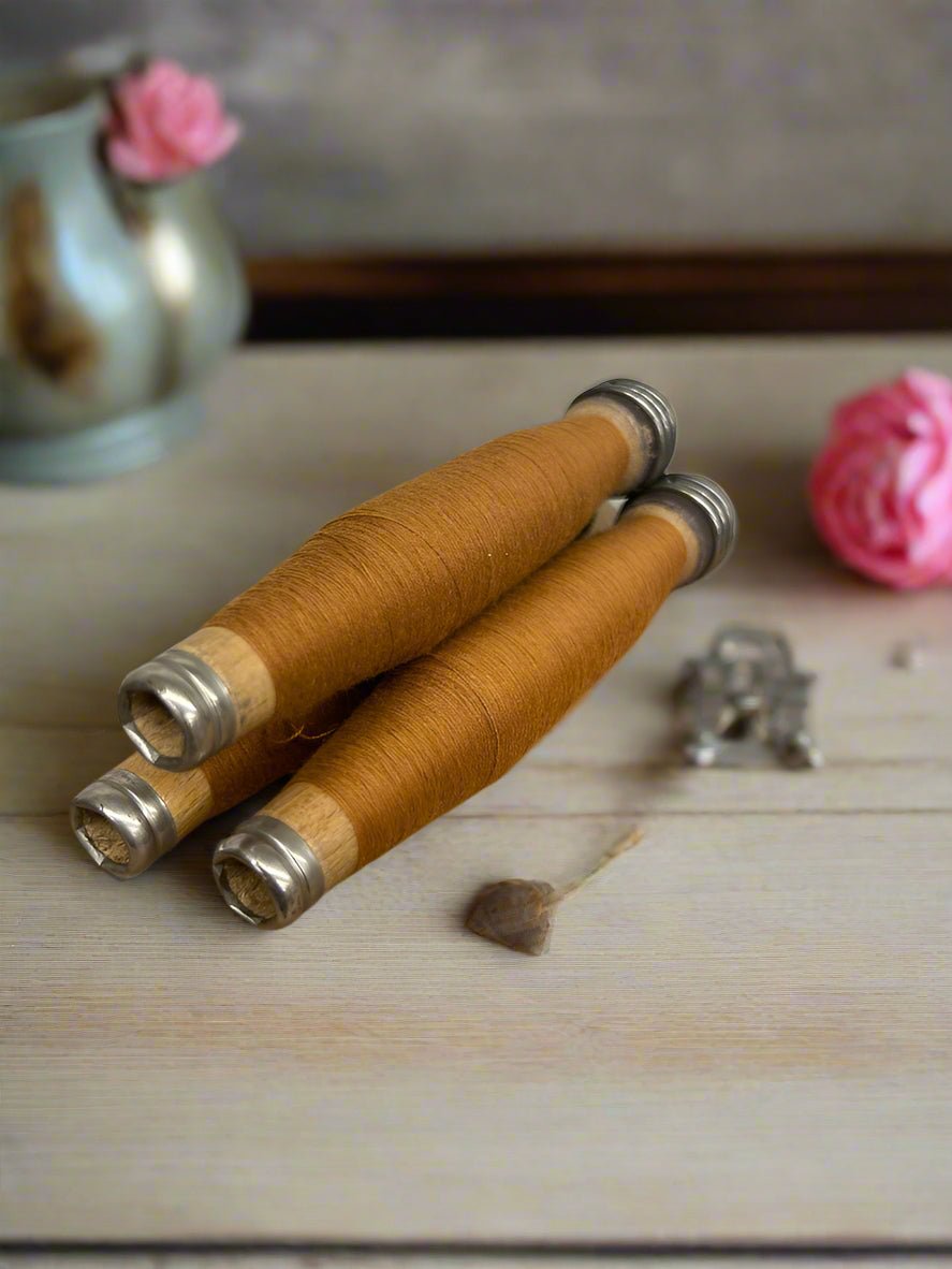 Primitive Everyday ONE pc 6.5&quot; Copper Yarn Quill - The Primitive Pineapple Collection
